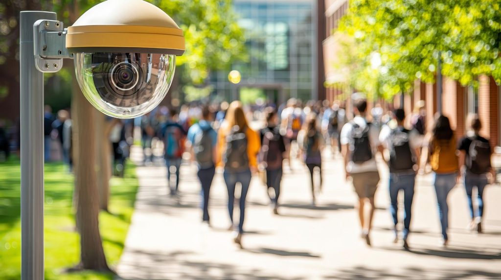 CCTV & Backup Power for a School Campus